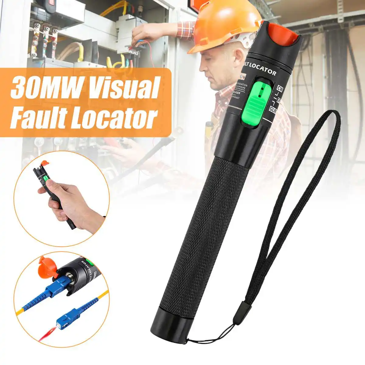 30MW FTTH Fiber Optic Tester Pen Type Red optical fiber Light Visual Fault Locator Optical Cable Tester ST SC FC Interferes
30MW FTTH Fiber Optic Tester Pen Type Red optical fiber Light Visual Fault Locator Optical Cable Tester ST SC FC Interferes