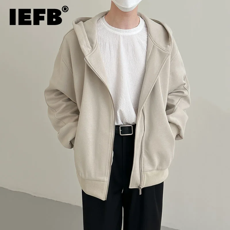 IEFB Spring New Fashion Casual Men's Hoodies Solid Color Male Hooded Zipper Cardigan Sweatshirt Pocket 2023 Trend Menwear 9A7427
IEFB Spring New Fashion Casual Men's Hoodies Solid Color Male Hooded Zipper Cardigan Sweatshirt Pocket 2023 Trend Menwear 9A7427