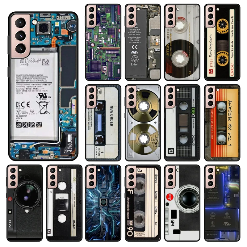 Retro Vintage Camera Tape Battery Phone Case for Samsung Galaxy S23 S22 S20 Ultra S20 S22 Plus S21 S10 S9 Plus S10E S20 FE Funda 
Retro Vintage Camera Tape Battery Phone Case for Samsung Galaxy S23 S22 S20 Ultra S20 S22 Plus S21 S10 S9 Plus S10E S20 FE Funda