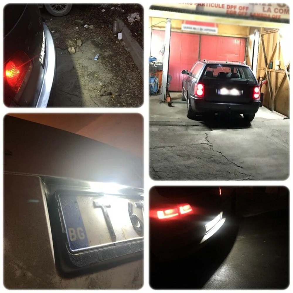 White LED License Plate Lights Lamp Parts SMD 6500K Accessories For Skoda Fabia MK1 6Y
White LED License Plate Lights Lamp Parts SMD 6500K Accessories For Skoda Fabia MK1 6Y