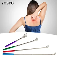 Retractable Back Scratcher Stainless Steel Long Handle Body Scratching Massage Tool Portable Universal Black Blue Health Product