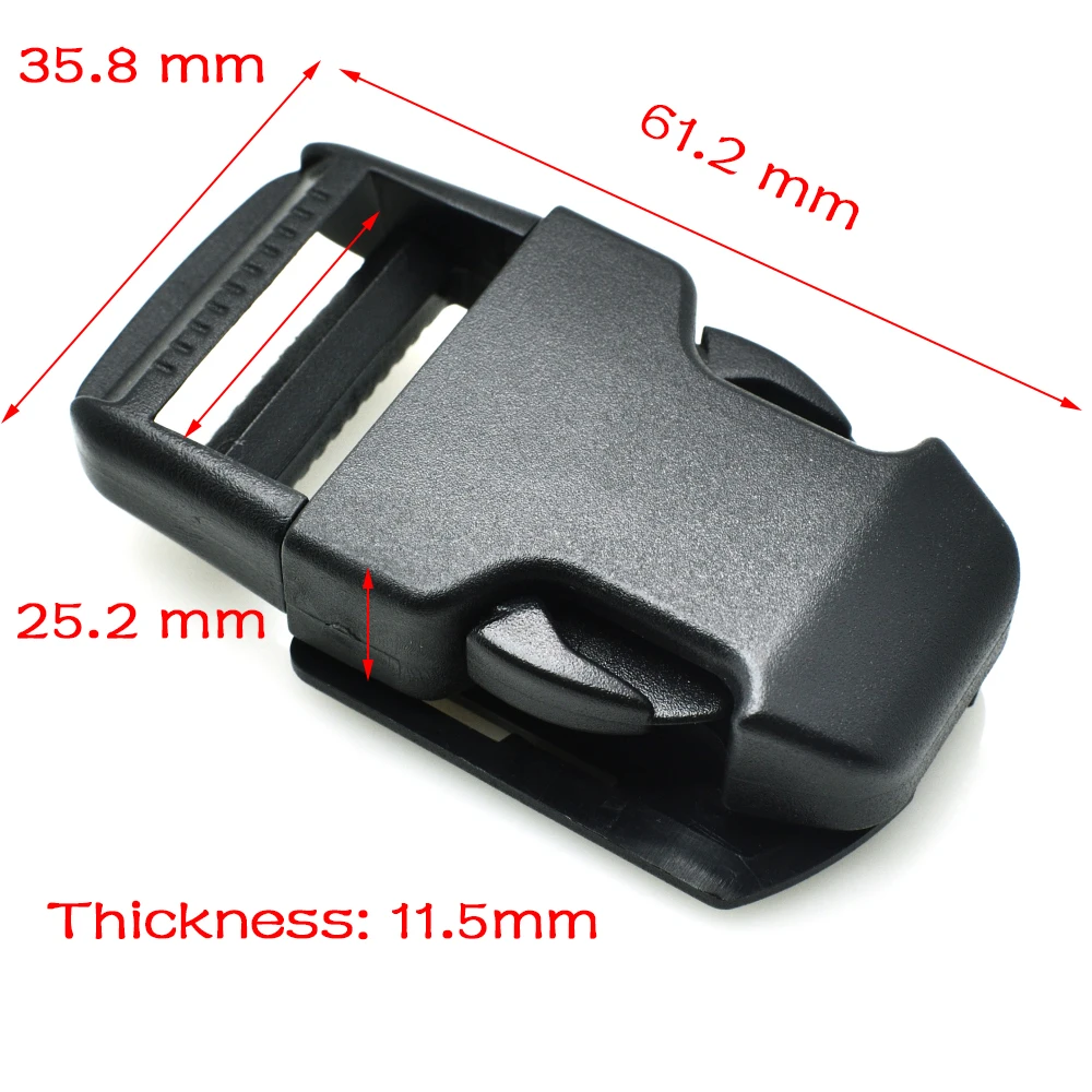 10pcs/pack 1"(25mm) Side Release Buckle Belt buckle Backpack accessories for Outdoor Sports Bags Students Bags Luggage
10pcs/pack 1"(25mm) Side Release Buckle Belt buckle Backpack accessories for Outdoor Sports Bags Students Bags Luggage