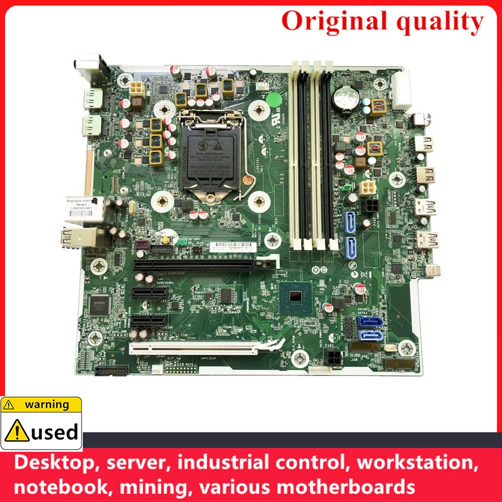 Б/у 100% протестированная для HP ProDesk 600 G4 MT настольная материнская плата L04743-001 Q370 DDR4 материнская плата
Б/у 100% протестированная для HP ProDesk 600 G4 MT настольная материнская плата L04743-001 Q370 DDR4 материнская плата