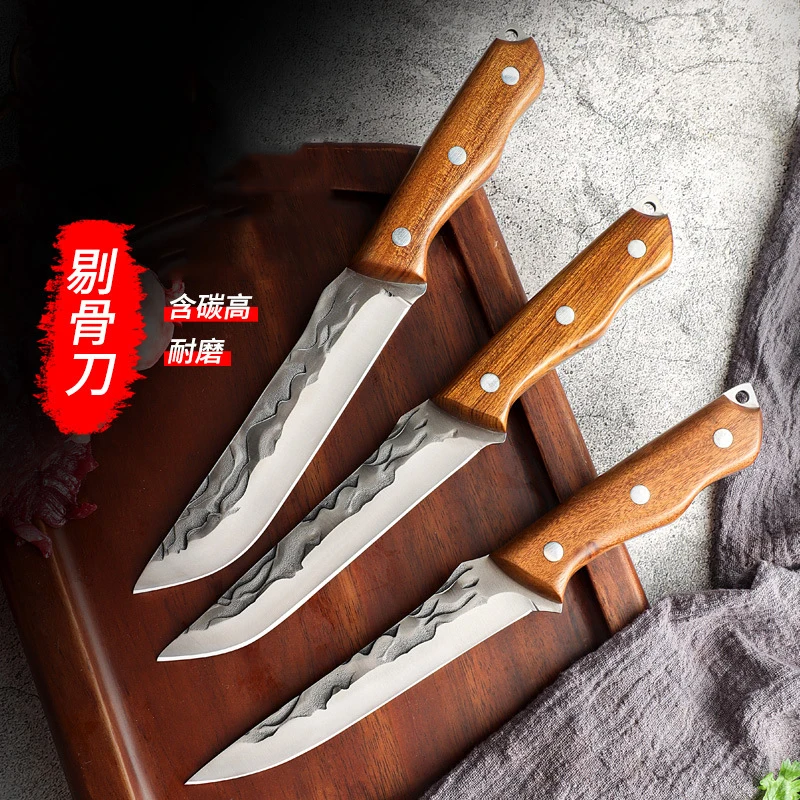 50Cr15Mov Stainless Steel Boning Knife Forged Knives Set Meat Cleaver Slicing Knife Hunting Camping Fishing Survival Knife
50Cr15Mov Stainless Steel Boning Knife Forged Knives Set Meat Cleaver Slicing Knife Hunting Camping Fishing Survival Knife