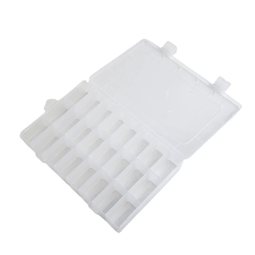 Plastic Box Storage Box 24 Grid Compact Practical Sewing Accessories Craft Parts Electronic Parts Transparent Lid
Plastic Box Storage Box 24 Grid Compact Practical Sewing Accessories Craft Parts Electronic Parts Transparent Lid