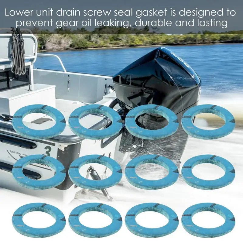 Lower Unit Drain Gasket Drain Screw For Gasket Marine Lower Unit Seal For Mercury Marine Parts Outboard Engines And Components
Lower Unit Drain Gasket Drain Screw For Gasket Marine Lower Unit Seal For Mercury Marine Parts Outboard Engines And Components