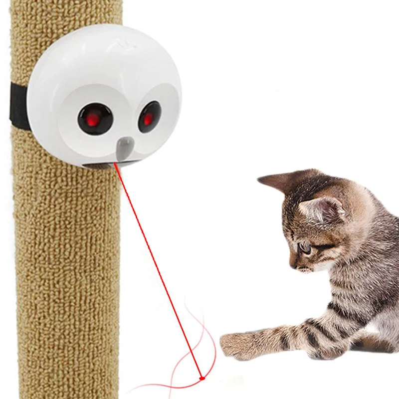 Funny Cat Laser Toy Red Dot Automatic Interactive Laser Pointer Cat Toy Led Light Invigorating Teaser Training Gatos Accesorios
Funny Cat Laser Toy Red Dot Automatic Interactive Laser Pointer Cat Toy Led Light Invigorating Teaser Training Gatos Accesorios