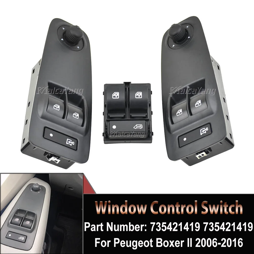 735487419 735421419 Новый электрический выключатель стеклоподъемника для Peugeot Boxer Citroen реле Fiat Ducato автомобильные аксессуары
735487419 735421419 Новый электрический выключатель стеклоподъемника для Peugeot Boxer Citroen реле Fiat Ducato автомобильные аксессуары