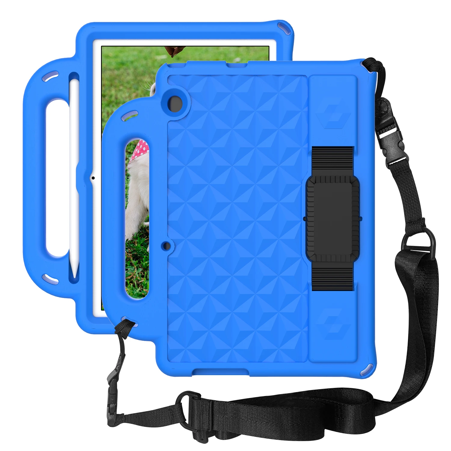 

Чехол для планшета T5 10, противоударный детский чехол-подставка из ЭВА с ремешком для Huawei MediaPad T5 10, 10,1 дюйма