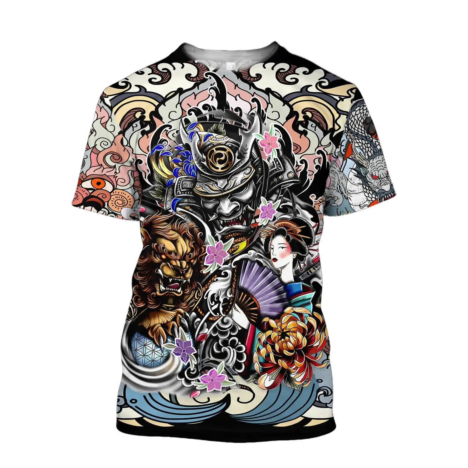 Summer Fashion Men Samurai graphic t shirts Personality Casual Cool Trend Printed Tees Oversized O-neck quick-drying t-shirt Top
Summer Fashion Men Samurai graphic t shirts Personality Casual Cool Trend Printed Tees Oversized O-neck quick-drying t-shirt Top
