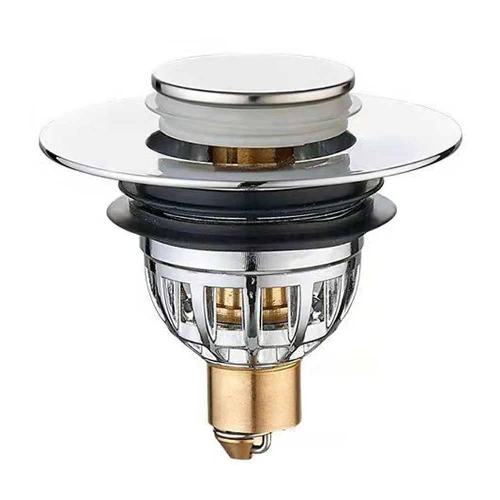 Universal Bathroom Basin Pop-Up Bounce Core Basin Drain Filter Hair Catcher Sink Strainer Bathtub Stopper Bathroom Sink Plug
Universal Bathroom Basin Pop-Up Bounce Core Basin Drain Filter Hair Catcher Sink Strainer Bathtub Stopper Bathroom Sink Plug