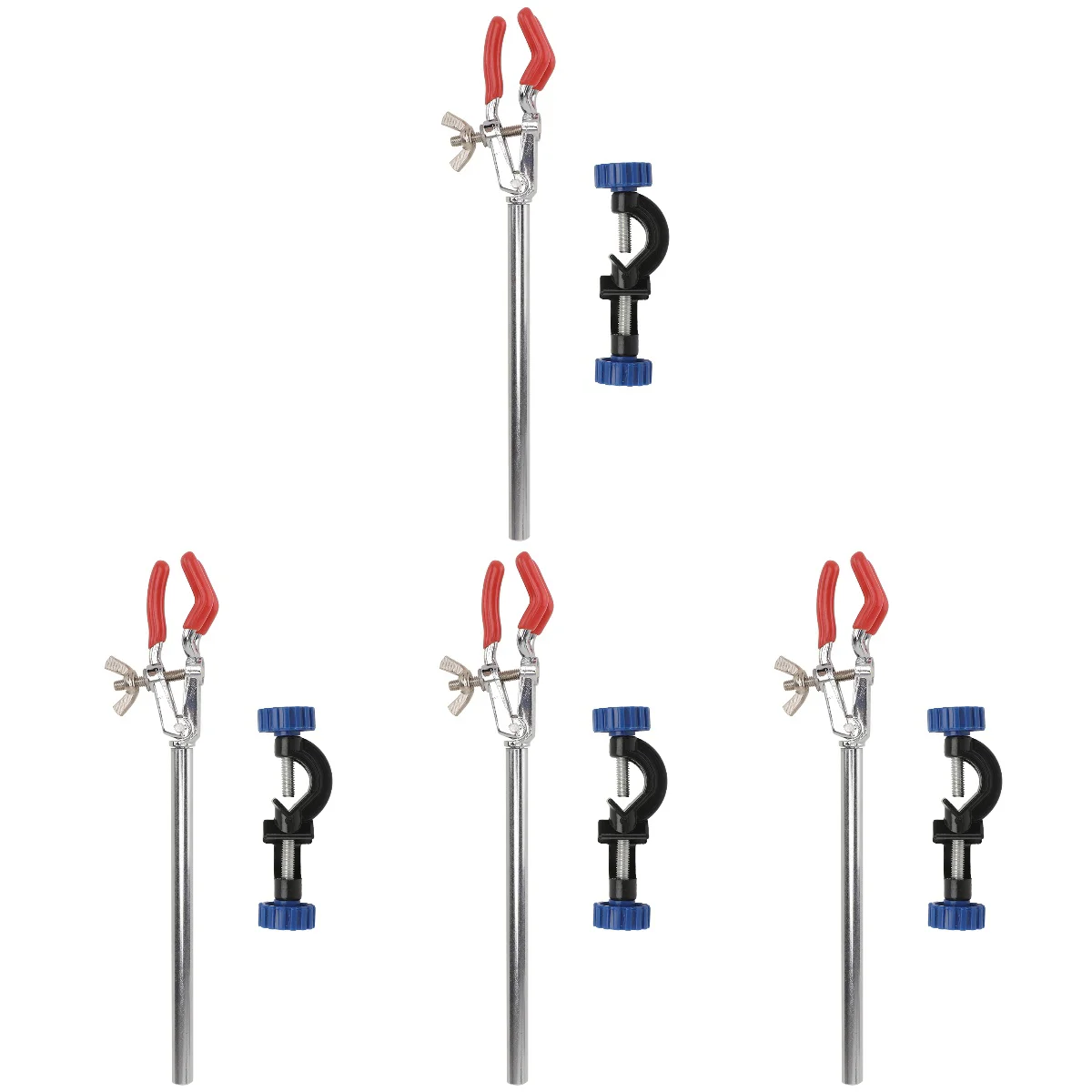 4 Sets Three-jaw Clamp Chemical Experiment Equipment Pipe Zinc Alloy Chrome Plating
4 Sets Three-jaw Clamp Chemical Experiment Equipment Pipe Zinc Alloy Chrome Plating