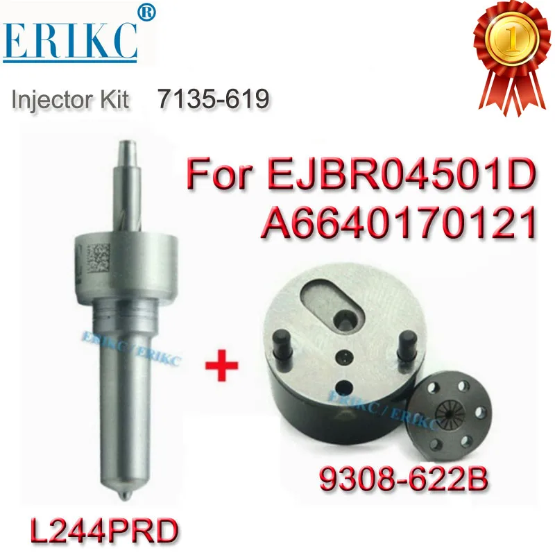 7135-619 Common Rail Injector Repair Kits Nozzle L244PRD Valve 9308-622B for Ssangyong EJBR04501D A6640170121 
7135-619 Common Rail Injector Repair Kits Nozzle L244PRD Valve 9308-622B for Ssangyong EJBR04501D A6640170121