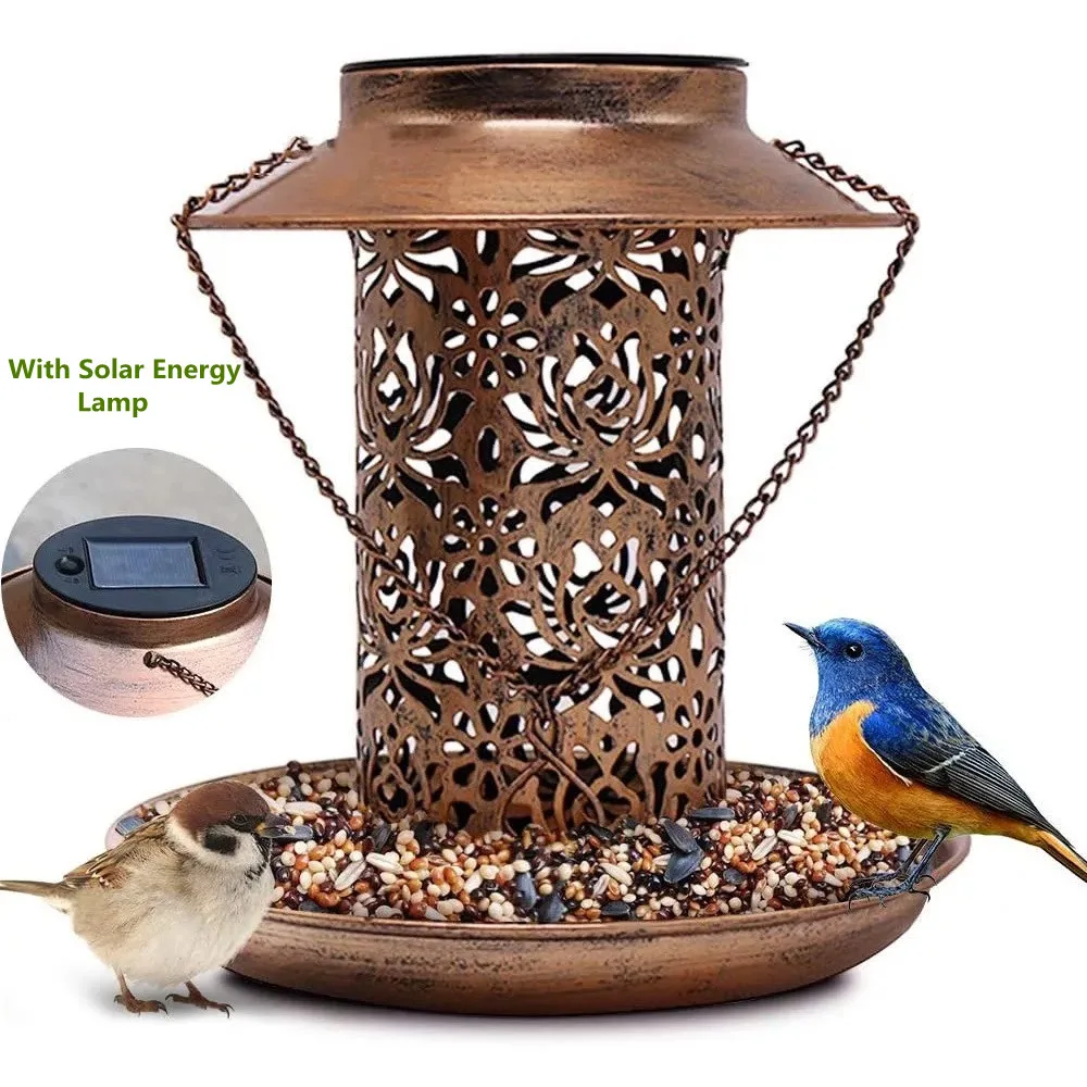 Solar LED Bird Feeder Iron Art Hot Sale Outdoor Light Antique Garden Decoration Lamp
Solar LED Bird Feeder Iron Art Hot Sale Outdoor Light Antique Garden Decoration Lamp