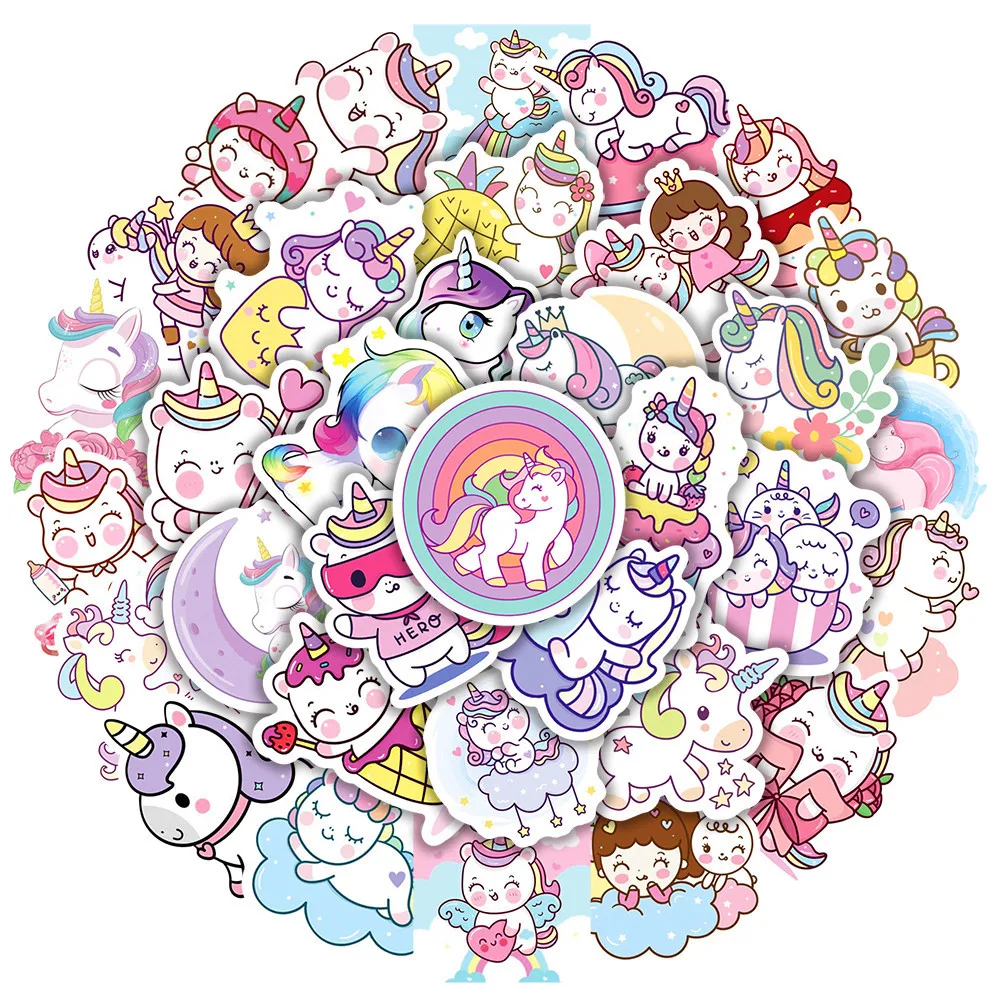 50/100Pcs Cute Unicorn Waterproof Stickers Car Motorcycle Travel Luggage Phone Guitar Laptop Classic Toy Kid Cool Sticker Gift
50/100Pcs Cute Unicorn Waterproof Stickers Car Motorcycle Travel Luggage Phone Guitar Laptop Classic Toy Kid Cool Sticker Gift