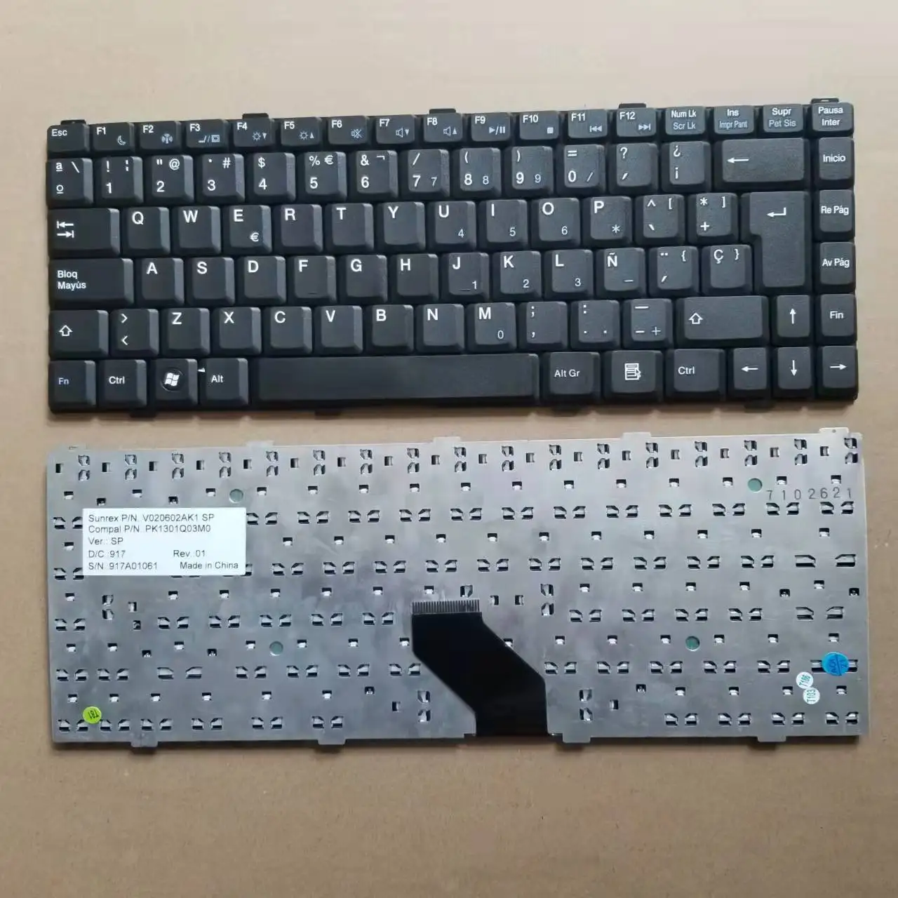 Новая черная клавиатура для ноутбука Asus Z84 Z84F Z84JP Z96 S96J Z96F Z96J с испанской серией SP
Новая черная клавиатура для ноутбука Asus Z84 Z84F Z84JP Z96 S96J Z96F Z96J с испанской серией SP