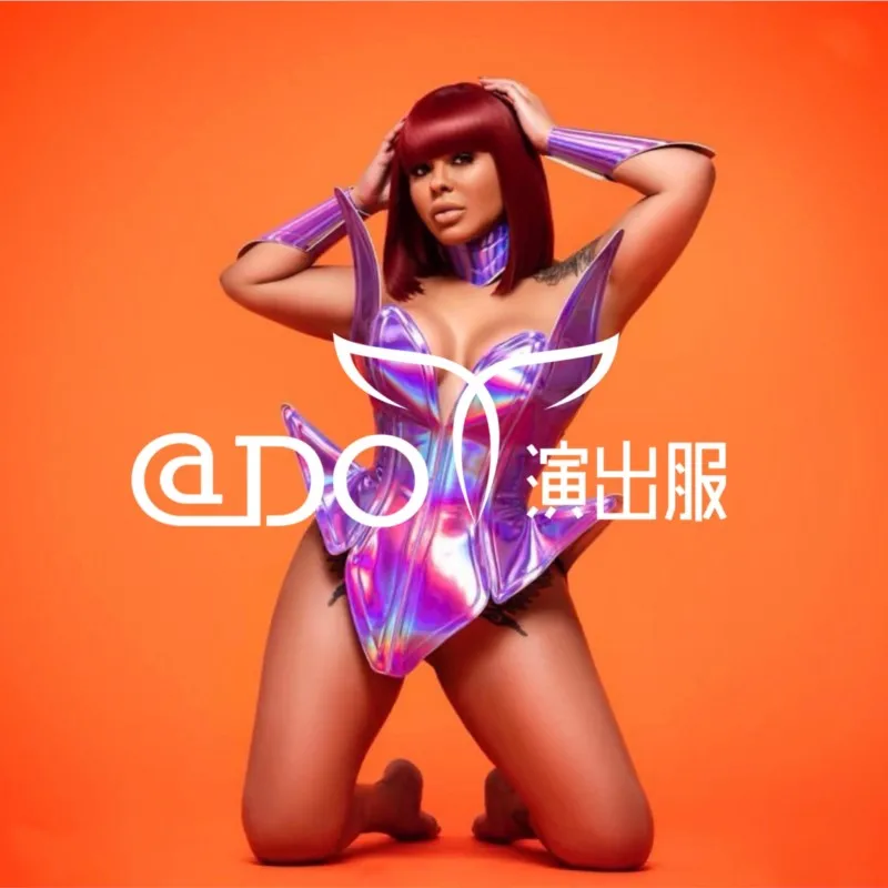 Bar Nightclub GOGO Brilliantly Colour Purple Plastic Waist Show Interactive Performance Music Festival cosstume
Bar Nightclub GOGO Brilliantly Colour Purple Plastic Waist Show Interactive Performance Music Festival cosstume