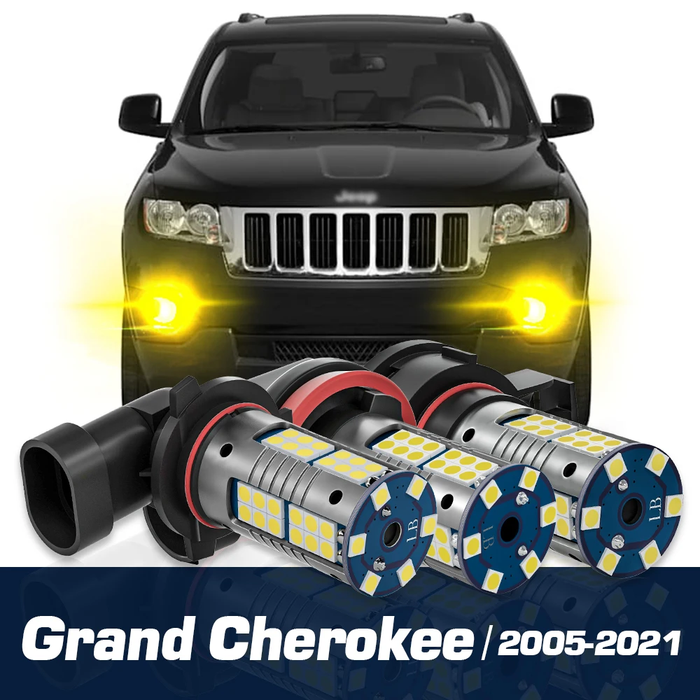 2pcs LED Fog Light Canbus Accessories For Jeep Grand Cherokee 3 4 WH WK 2005-2021 2011 2012 2013 2014 2015 2016 2017 2018
2pcs LED Fog Light Canbus Accessories For Jeep Grand Cherokee 3 4 WH WK 2005-2021 2011 2012 2013 2014 2015 2016 2017 2018