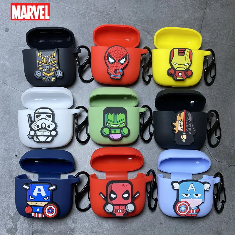 Cartoon Marvel Earphone Case For Xiaomi Redmi Buds 3 Soft Silicone Wireless Bluetooth Eadbuds Charger Protective Cover For Redmi
Cartoon Marvel Earphone Case For Xiaomi Redmi Buds 3 Soft Silicone Wireless Bluetooth Eadbuds Charger Protective Cover For Redmi