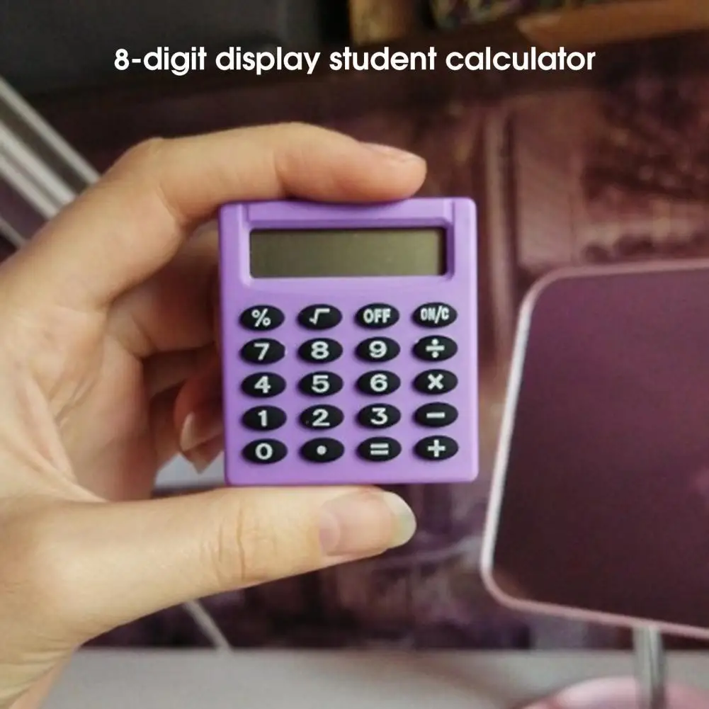 High Accuracy Digit Display Mini Calculator Portable Battery Powered Office Supplies Student Calculator 8-Office Supplies
High Accuracy Digit Display Mini Calculator Portable Battery Powered Office Supplies Student Calculator 8-Office Supplies