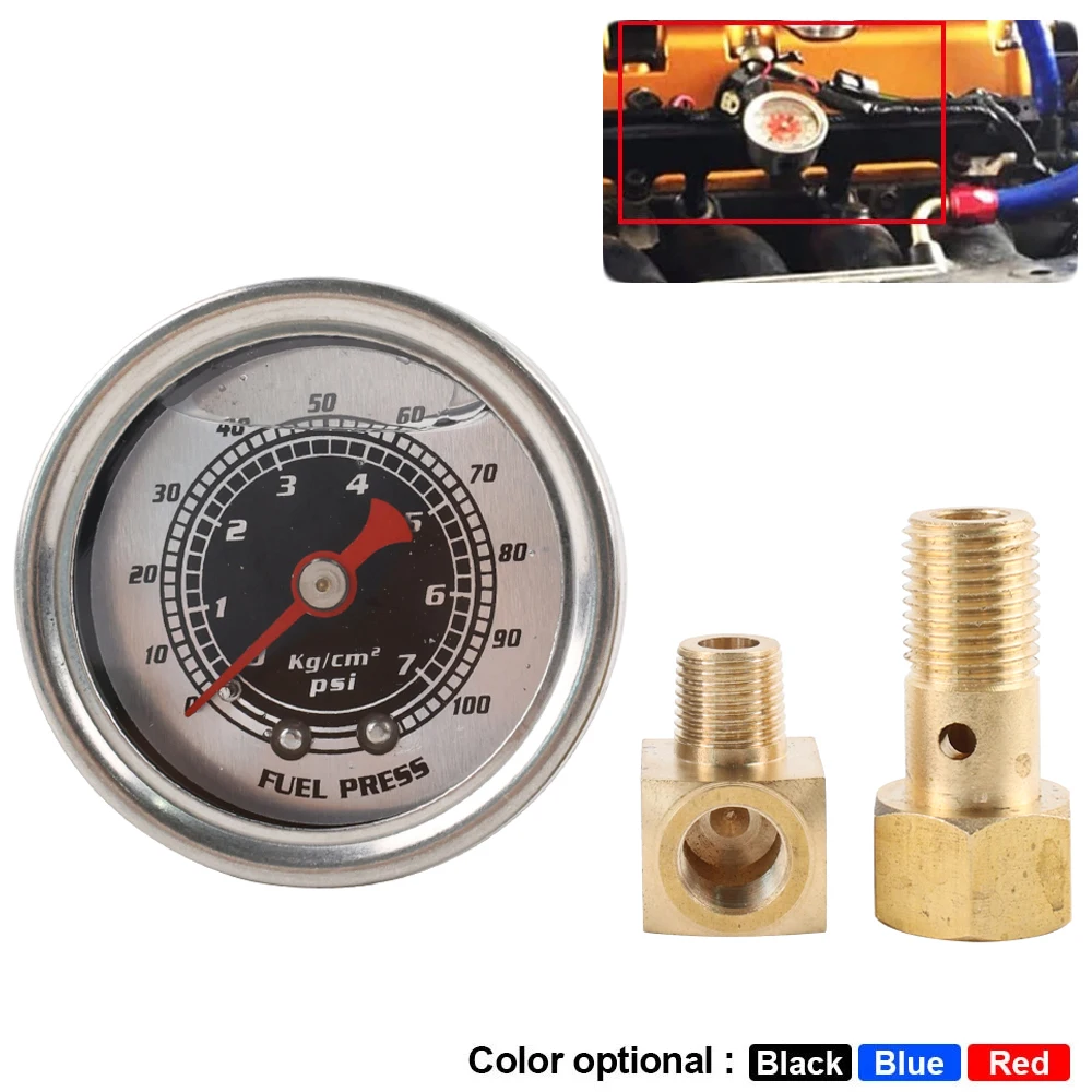 New Car Fuel Pressure Gauge Fuel Oil Pressure Liquid Filled Gauge for Honda Civic CRX Acura Mitsubishi Eclipse
New Car Fuel Pressure Gauge Fuel Oil Pressure Liquid Filled Gauge for Honda Civic CRX Acura Mitsubishi Eclipse