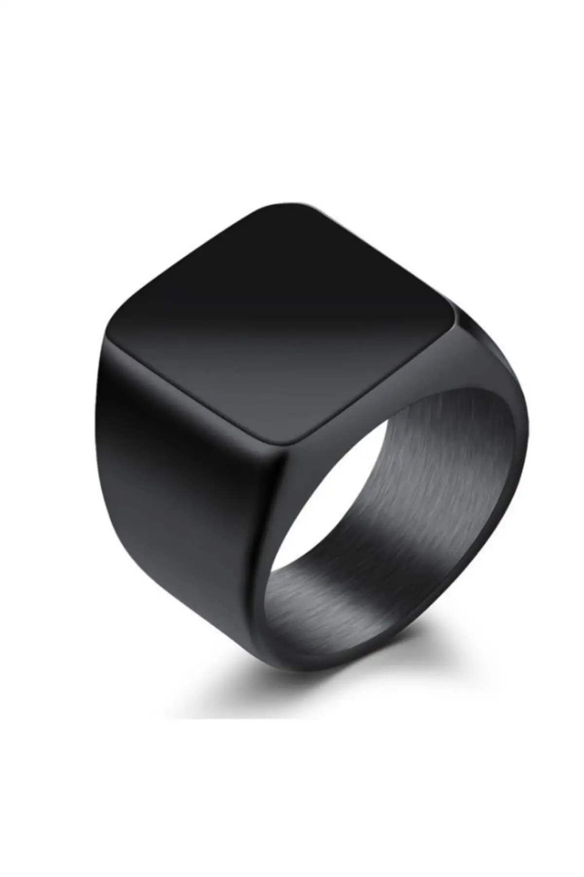 New Fashion Shiny Black Ring Steel Men Unisex Jewelry Style Adjustable Vintage Birthday Gift Male Accessories Size Design
New Fashion Shiny Black Ring Steel Men Unisex Jewelry Style Adjustable Vintage Birthday Gift Male Accessories Size Design
