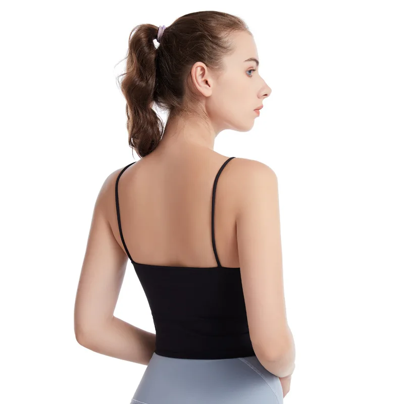 New Yoga Fitness High Quality Fashion Sexy Bra Vest Sports Top With Chest Pads Fitness Suspenders Backless Beauty Back Women
New Yoga Fitness High Quality Fashion Sexy Bra Vest Sports Top With Chest Pads Fitness Suspenders Backless Beauty Back Women