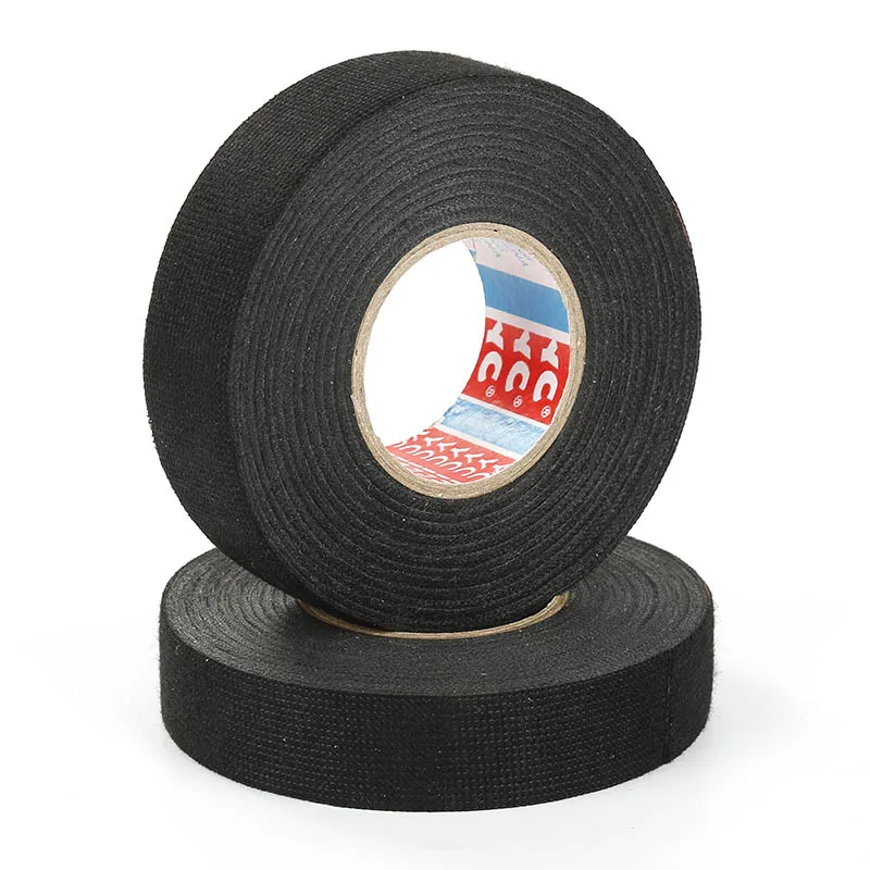 15 Meter Heat-resistant Flame Retardant Tape Coroplast Adhesive Cloth Tape For Car Cable Harness Wiring Loom Protection
15 Meter Heat-resistant Flame Retardant Tape Coroplast Adhesive Cloth Tape For Car Cable Harness Wiring Loom Protection