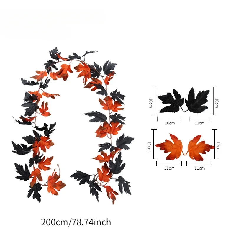 Искусственная гирлянда из кленовых листьев 200 см
Искусственная гирлянда из кленовых листьев 200 см