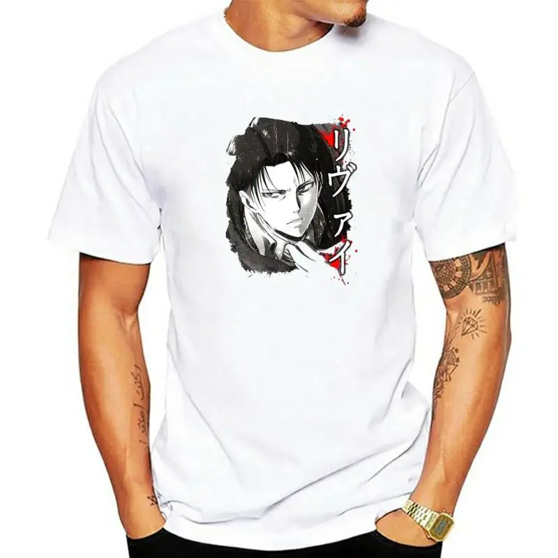 Captain Levi Attack On Titan Titan Anime T-Shirt For Men Top Quality Short Sleeve Cotton Tees Streetwear Harajuku T Shirt
Captain Levi Attack On Titan Titan Anime T-Shirt For Men Top Quality Short Sleeve Cotton Tees Streetwear Harajuku T Shirt