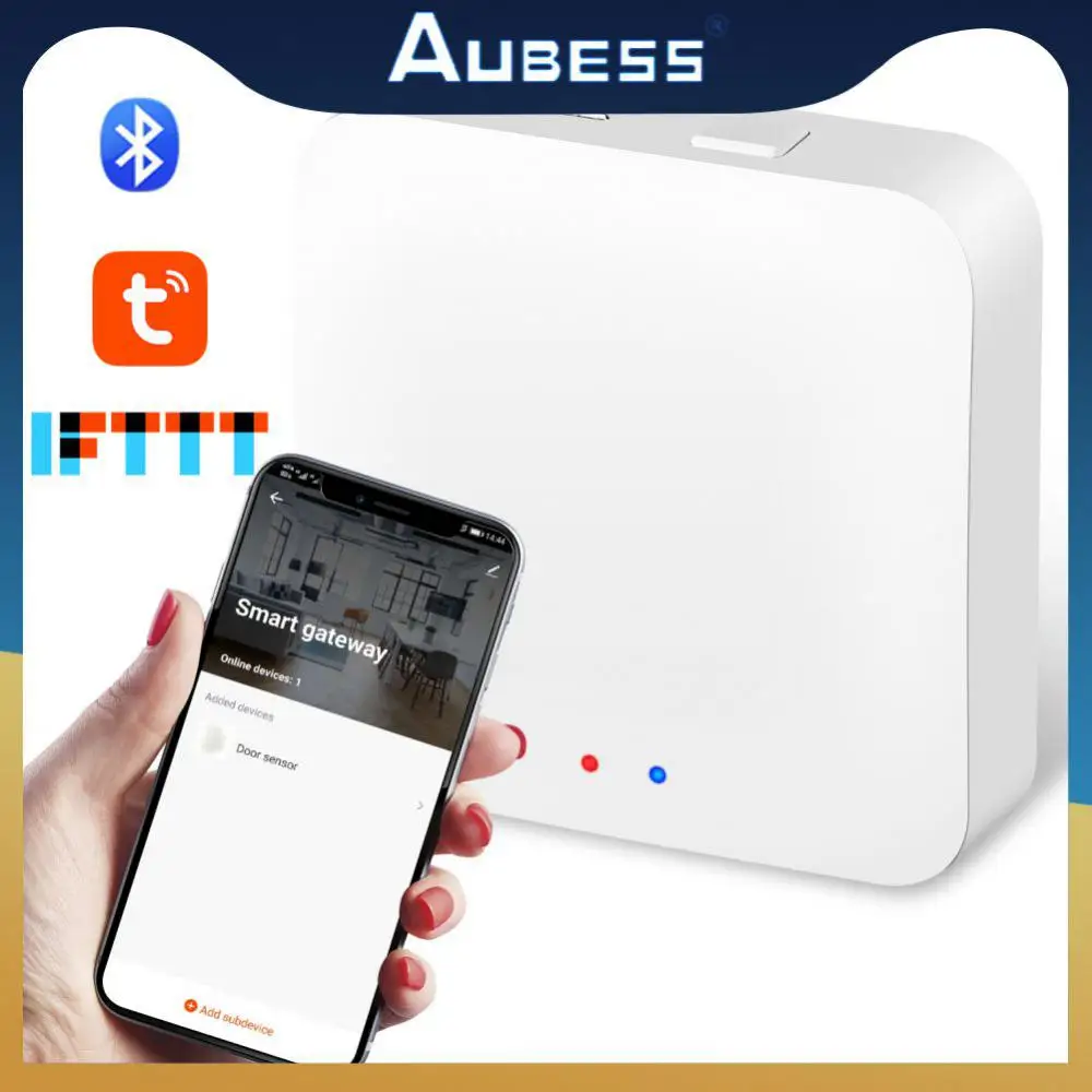 -compatible Smart Life Gateway App Remote Control Mesh Bridge Tuya Wireless Gateway Smart Home Remote Control
-compatible Smart Life Gateway App Remote Control Mesh Bridge Tuya Wireless Gateway Smart Home Remote Control