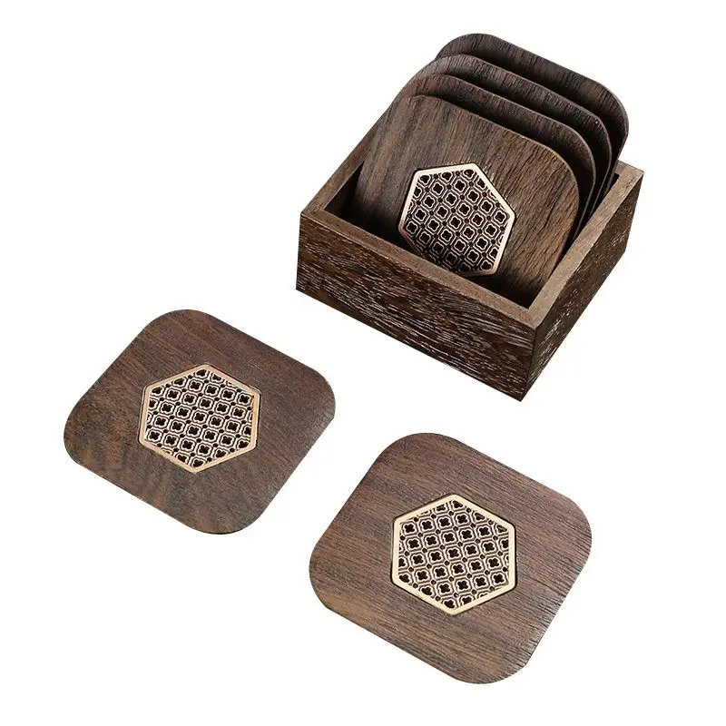Ebony Solid Wood Teacup Mat Creative Kung Fu Tea Set Accessories Tea Cup Holder Chinese Coffee Heat-Resistant and Hot-Proof Heat
Ebony Solid Wood Teacup Mat Creative Kung Fu Tea Set Accessories Tea Cup Holder Chinese Coffee Heat-Resistant and Hot-Proof Heat