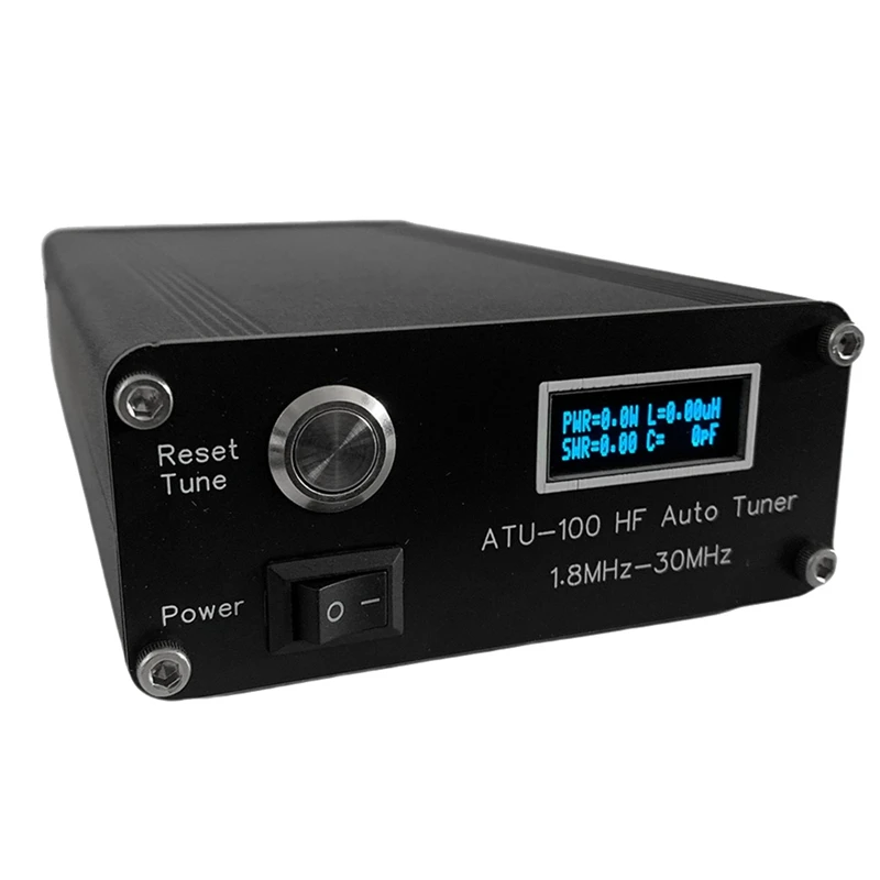 ATU-100 HF Auto Tuner Radio Tuner By N7DDC+0.91 OLED V3.1 DIY Automatic Radio Antenna Tuner 100W HF Antenna
ATU-100 HF Auto Tuner Radio Tuner By N7DDC+0.91 OLED V3.1 DIY Automatic Radio Antenna Tuner 100W HF Antenna