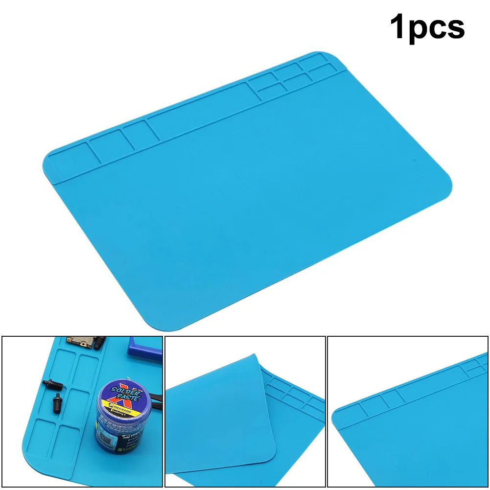 Anti-Static Heat Insulation Silicone Soldering Repair Mat Phone PC Work Desk Pad For Cell Phone Laptop Electronic Toy Repair
Anti-Static Heat Insulation Silicone Soldering Repair Mat Phone PC Work Desk Pad For Cell Phone Laptop Electronic Toy Repair