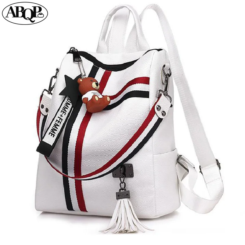 Роскошный женский рюкзак Mochila Femenina, Кожаный Дамский кошелек высокого качества, школьный большой дорожный ранец на ремне с подвеской-медведе...
Роскошный женский рюкзак Mochila Femenina, Кожаный Дамский кошелек высокого качества, школьный большой дорожный ранец на ремне с подвеской-медведе...