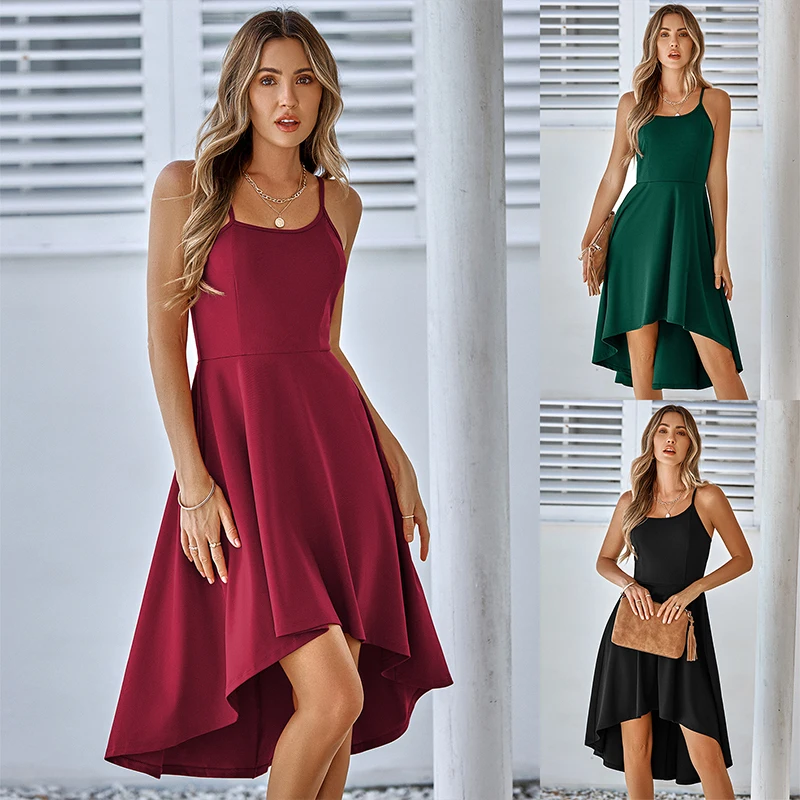 Spring and Summer New Women's Foreign Trade Solid Color Casual Ruffle Edge Sling
Spring and Summer New Women's Foreign Trade Solid Color Casual Ruffle Edge Sling