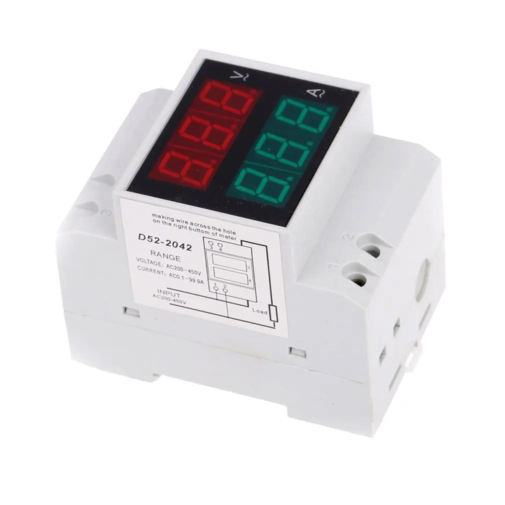 Dual Display DL69-2042 LED Voltmeter Ammeter Digital Display High Precision Stable And Durable Digital Voltmeter
Dual Display DL69-2042 LED Voltmeter Ammeter Digital Display High Precision Stable And Durable Digital Voltmeter