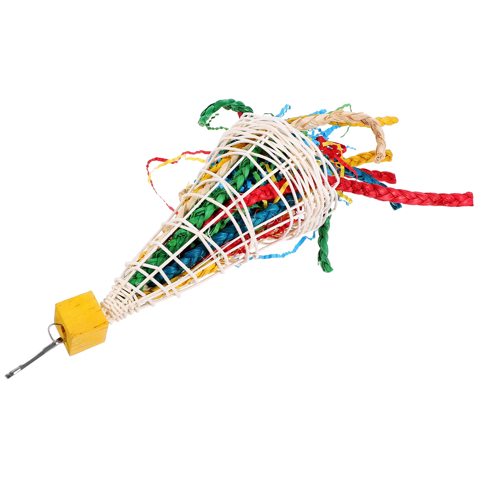 Parrot Biting Plaything Bird Cage Foraging Toy Budgie Cockatiel Suspending Chewing Toy
Parrot Biting Plaything Bird Cage Foraging Toy Budgie Cockatiel Suspending Chewing Toy