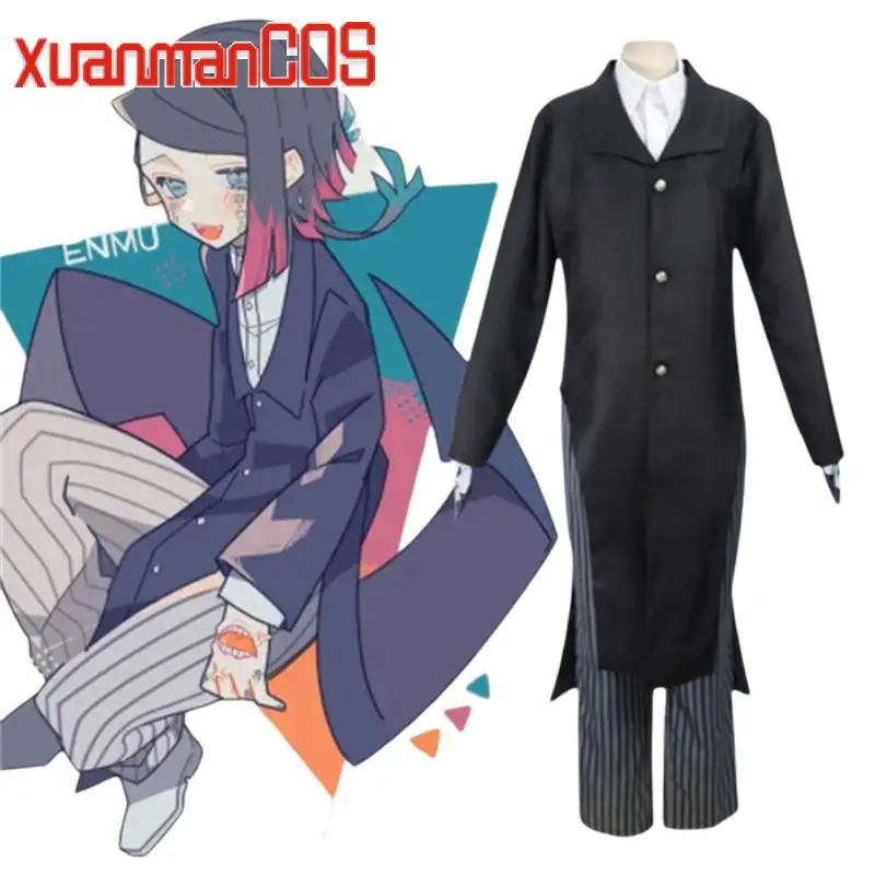 Kimetsu no Yaiba Movie Mugen Ressha-hen Demon Slayer Enmu Cosplay Costumes Halloween Carnival Women Suit
Kimetsu no Yaiba Movie Mugen Ressha-hen Demon Slayer Enmu Cosplay Costumes Halloween Carnival Women Suit