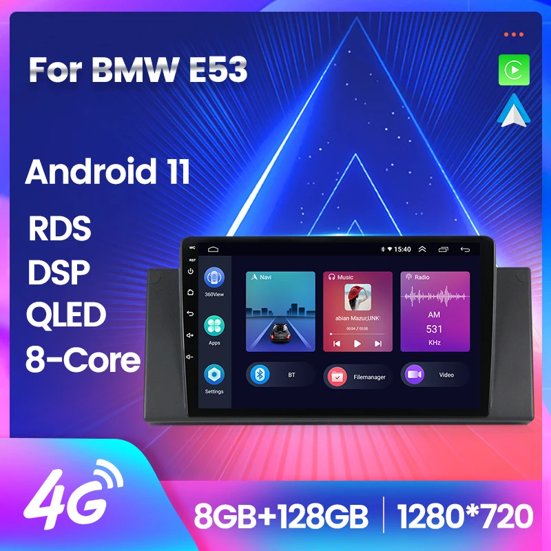 Android 12 Car Multimedia Player 2 Din Auto Radio for BMW 5 Series X5 E53 E39 Touch Screen Receiver GPS Navigation FM SWC 2Din
Android 12 Car Multimedia Player 2 Din Auto Radio for BMW 5 Series X5 E53 E39 Touch Screen Receiver GPS Navigation FM SWC 2Din