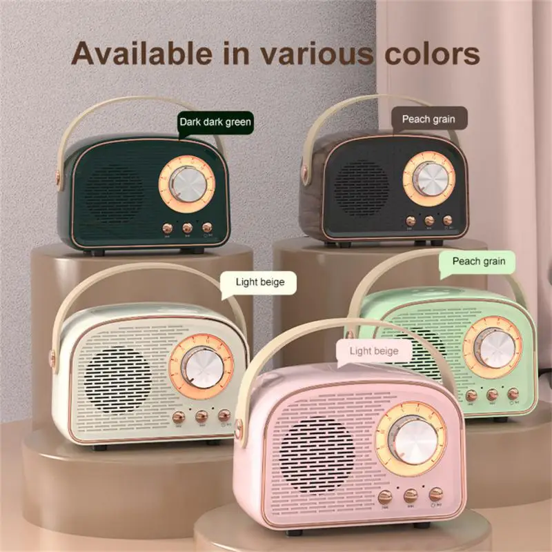 Portable Home Outdoor Speaker Dw21 Speaker Mini Retro Surround Subwoofer Tf Aux No Radio Travel Music Player Vintage Speaker
Portable Home Outdoor Speaker Dw21 Speaker Mini Retro Surround Subwoofer Tf Aux No Radio Travel Music Player Vintage Speaker