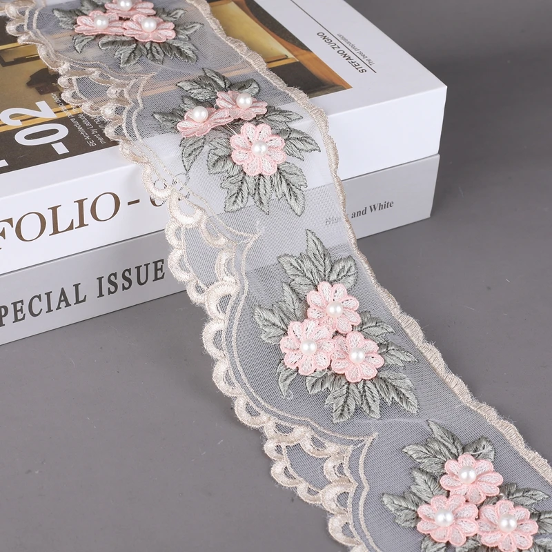 1/2/5 Yard New Flower Bow Embroidery Lace Wedding Christmas Costume DIY Handmade Craft Dress Curtain Quilt Cover Lace Lace
1/2/5 Yard New Flower Bow Embroidery Lace Wedding Christmas Costume DIY Handmade Craft Dress Curtain Quilt Cover Lace Lace