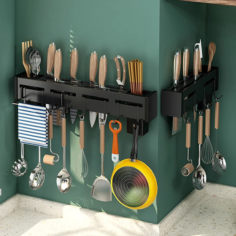 Punch-free Stainless Steel Kitchen Shelf Storage Rack Wall-mounted Kitchen Organizer for Knife Chopsticks Spoon Dish Rack Shelve
Punch-free Stainless Steel Kitchen Shelf Storage Rack Wall-mounted Kitchen Organizer for Knife Chopsticks Spoon Dish Rack Shelve