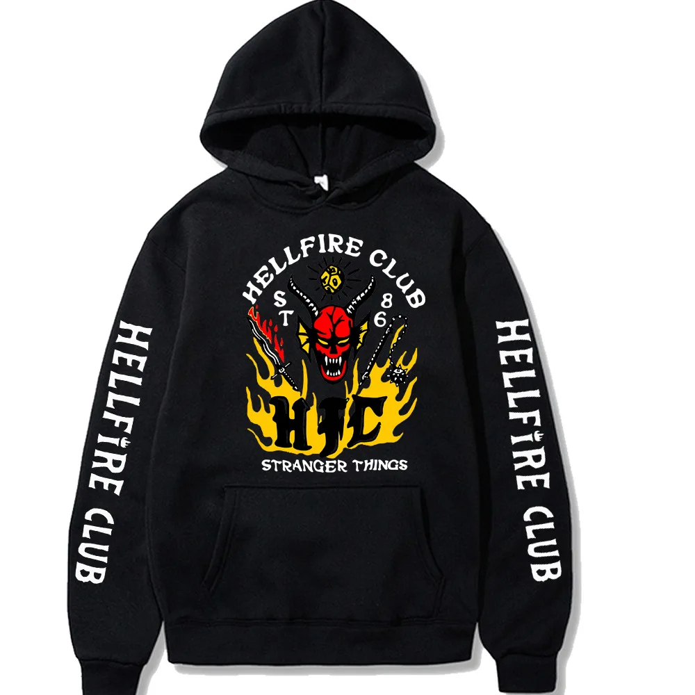 Men's Sweatshirt Hellfire Club Stranger Things Season 4 Hoodie Oversized Hooded Sweatshirts Kawaii Casual Harajuku Pullovers
Men's Sweatshirt Hellfire Club Stranger Things Season 4 Hoodie Oversized Hooded Sweatshirts Kawaii Casual Harajuku Pullovers