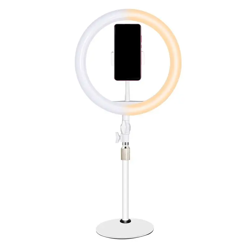 Beauty LED Lamp Phone Selfie Live Filling Light Bracket Creative Lamp Holder Set Dimmable Light Phone Holder (White)
Beauty LED Lamp Phone Selfie Live Filling Light Bracket Creative Lamp Holder Set Dimmable Light Phone Holder (White)