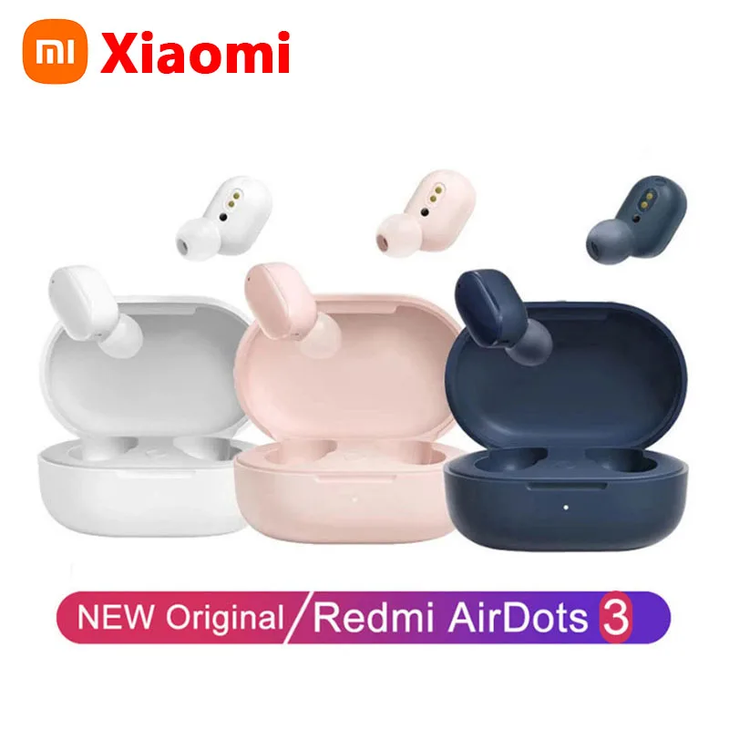 Original Xiaomi Redmi AirDots 3 True Wireless Bluetooth earphone aptX Adaptive Stereo Bass With Mic Handsfree Buds 3 TWS Earbuds
Original Xiaomi Redmi AirDots 3 True Wireless Bluetooth earphone aptX Adaptive Stereo Bass With Mic Handsfree Buds 3 TWS Earbuds