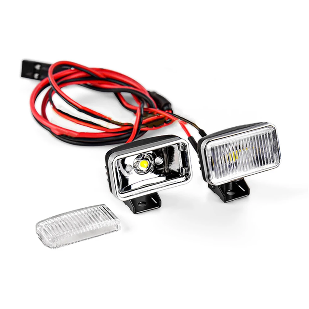 1Pair RC Car LED light Headlight Spotlight for 1:8 1:10 Scale Simulation Model Upgrade Parts Searchlight
1Pair RC Car LED light Headlight Spotlight for 1:8 1:10 Scale Simulation Model Upgrade Parts Searchlight
