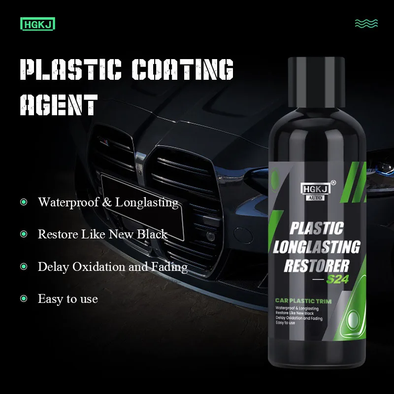HGKJ S24 Plastic Part Retreading Agent Longlasting Refreshing Ceramic Trim Coat Renovator Liquid Leather Keyboard Cleane for Car
HGKJ S24 Plastic Part Retreading Agent Longlasting Refreshing Ceramic Trim Coat Renovator Liquid Leather Keyboard Cleane for Car