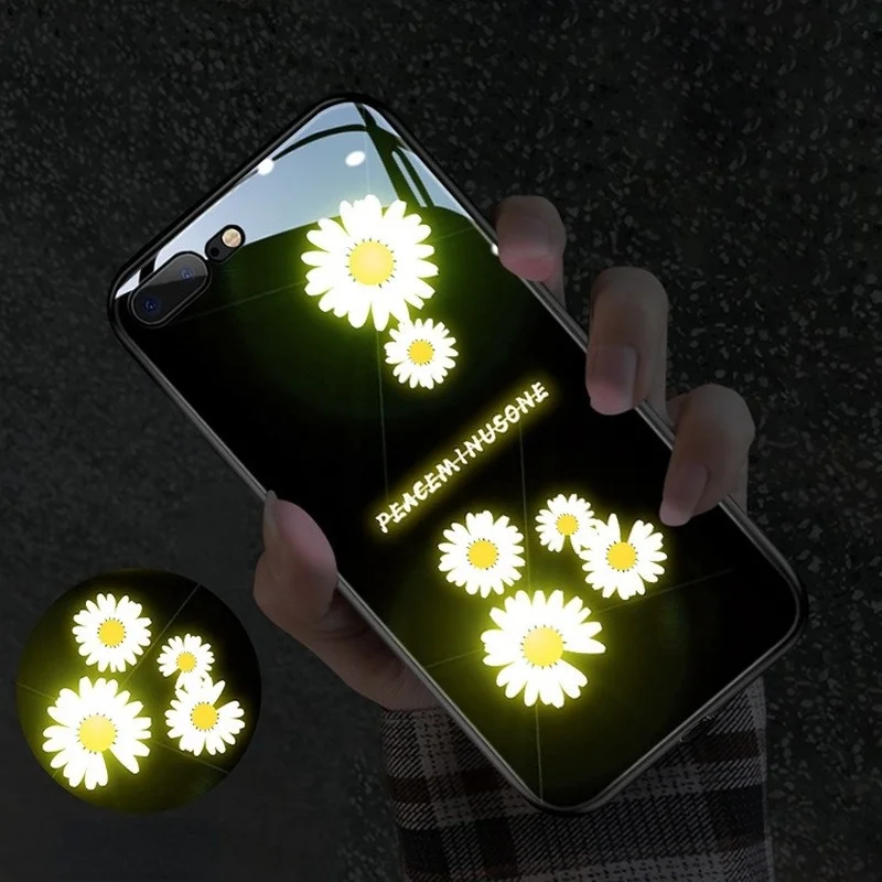 Incoming Light Flash Back Case For iPhone 12 Mini 11 Pro 7 7P 8 Plus X XS Max SE Tempered Glass Purple Daisy Flower Cover
Incoming Light Flash Back Case For iPhone 12 Mini 11 Pro 7 7P 8 Plus X XS Max SE Tempered Glass Purple Daisy Flower Cover