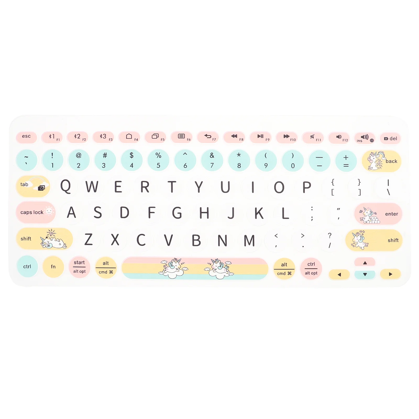 1pc Keyboard Delicate Adorable Creative Skin Protector Cover Shell for Shop Office
1pc Keyboard Delicate Adorable Creative Skin Protector Cover Shell for Shop Office